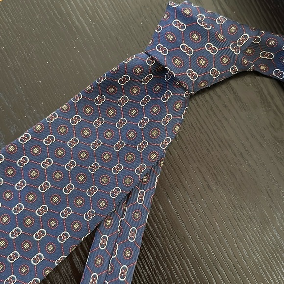 Vintage Paolo GUCCI Silk Tie - Picture 2 of 10